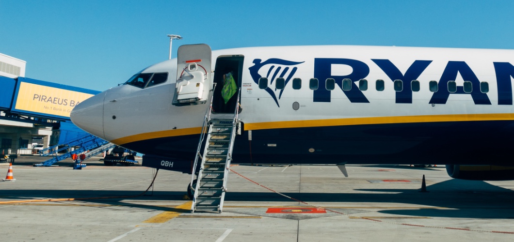 Modificarea zborului Ryanair